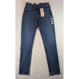 Levi's 721 High Rise Skinny Jeans Womens 29x30 Medium Wash Hypersoft NWT